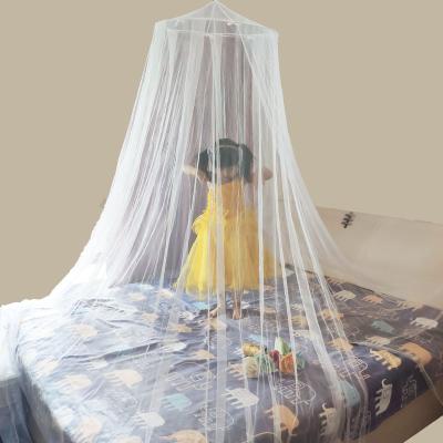 China Fine Folded Mesh Breathable Family Hanging Mosquito High Quality Bed Mosquito Net for sale