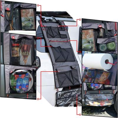 China High Quality Waterproof Hanging Cargo Storage Bag Organizer For Camping Home Desktop Picnic for sale