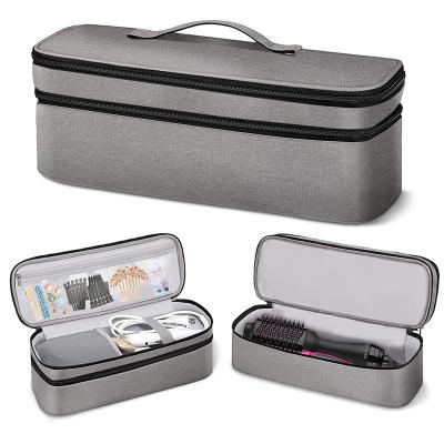 China Durable High Quality OEM Double-Layer Travel Carry Case Storage Bag For Hair Dryer Hot Tools for sale