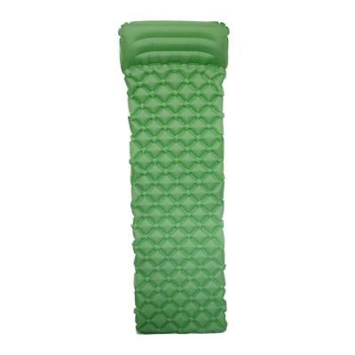 China Hot Sales TPU New Design Light Weight Inflating Air Sleep Pad Camping Mattress for sale