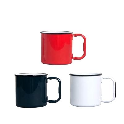 China Sustainable Jug Metal Cups Metal Drinking Jug With Powder Coating Multifunctional Pots for sale