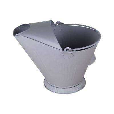 China New Arrival Single Ash Bucket With Handle Ash Container For Fireplace for sale