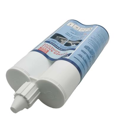 China Double Components Adhesives Light Yellow PU Corner Angle Glue for Doors and Windows for sale