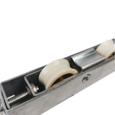 China White 3 Wheeled Window Sliding Roller Stainless Steel Base For Coastal Buildings for sale