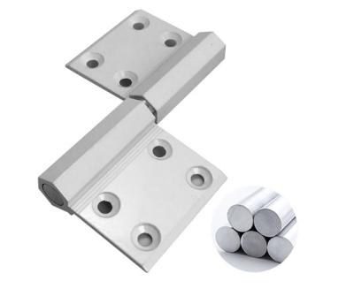 China Door Heavy Duty Aluminium Hinge Four / Five Hole 10 Axes Left Opening Type for sale