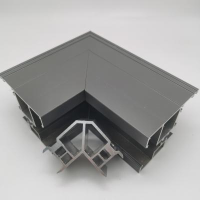 China Conjunto de esquina de aluminio de diseño moderno para oficinas en el hogar para ventanas y puertas de revestimiento duradero en venta