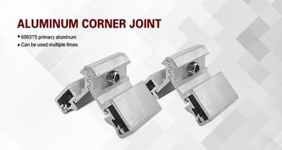 China 6063-T5 Aluminium Joints Corner For 5060 Series Doors And Windows for sale