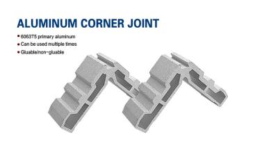 China Pin Screw Corner Aluminium Hardware For Doors And Windows In Home And Office for sale