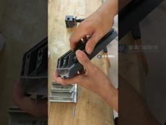 square hole aluminium window punching machine