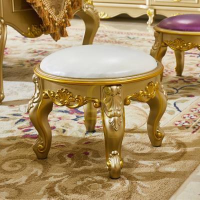 China (Other) European Style Adjustable Luxurious Living Room Stool for sale