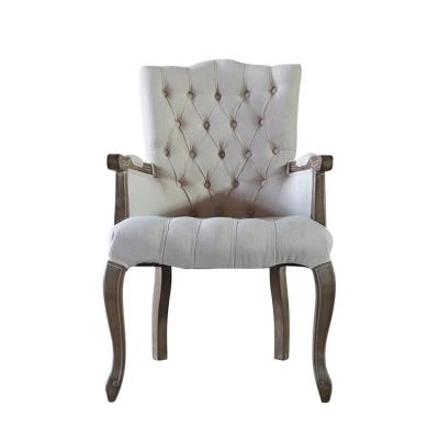 China Comfortable Made In China Quality Comfort Dining Wooden Chair Armchair for sale