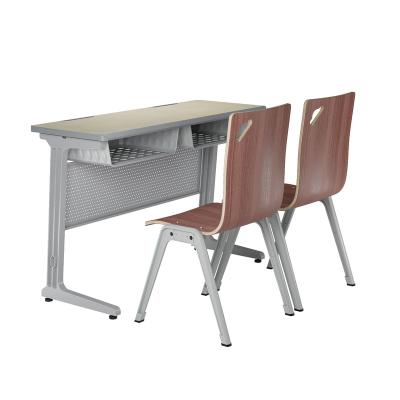 China School Study Table and Modern High Quality Chair Double Desk Student and Chair School Furniture for Sale for sale