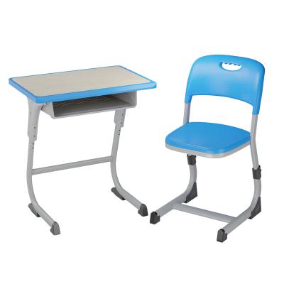 China New Popular Style School Furniture Supplier Modern Professional Plastic Chair And Table for sale