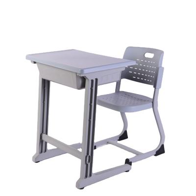 China Modern School Furniture High Quality Popular Design Modern School Desk And Chair Sets for sale