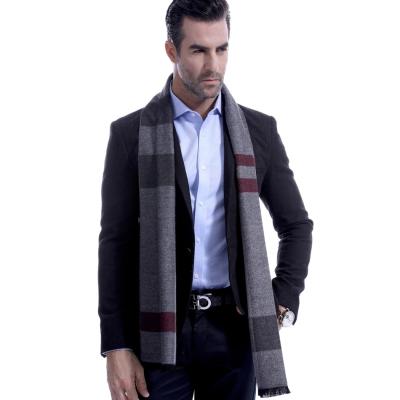 China Sunblock.decration.garments. Gift Style Fashion Stripe Mens Scarf High Quality Cashmere Long for sale