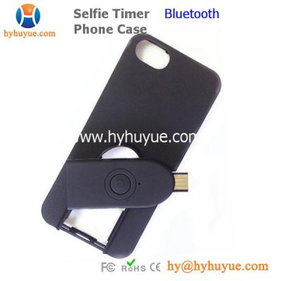 China Bluetooth Selfie Shutter iPhone 5 / 5S Phone Case with Built-in Bluetooth Camera Shutter for sale