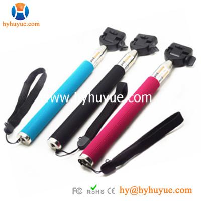 China Stick for Selfie in stainless steel & ABS plastic material at factory price for sale