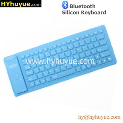 China Bluetooth 83 Keys Wireless Silicon PC/ Tablet/Laptop/ Smartphone Soft Keyboard Waterproof for sale