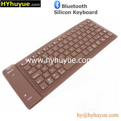 China Bluetooth 83 Keys Wireless Silicon PC/ Tablet/Laptop/ Smartphone Soft Keyboard Waterproof for sale