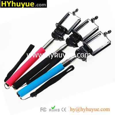 China Stick for Selfie in aluminum alloy & Silicon material at factory price for sale