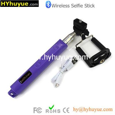 China 2015 newest Wireless Selfie Stick Bluetooth Monopod at Manufacturer Price from HYhuyue for sale