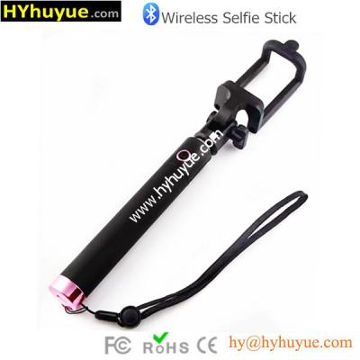 China Hot Pink Mini Foldable Selfie Stick extendable camera tripod monopod at factory price for sale