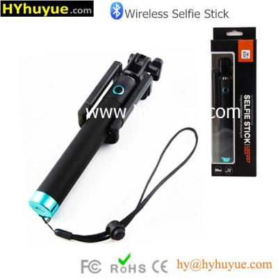 China selfie stick wholesale 2015 Blue Mini Foldable Monopod Selfie Stick Private Label for sale