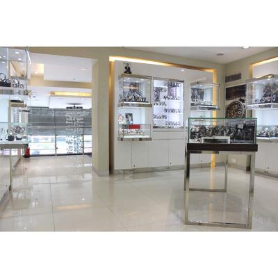 China Eco-friendly Fancy Watch Store Display Retail Store Watch Interior Design for sale