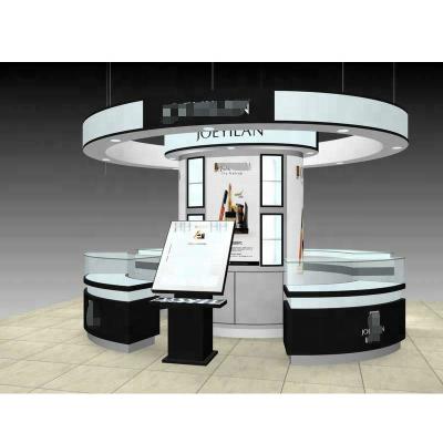 China Made Modern Retail Eco-Friendly Tailor Brand Latest Design Cosmetic Kiosk Mall For Sale for sale