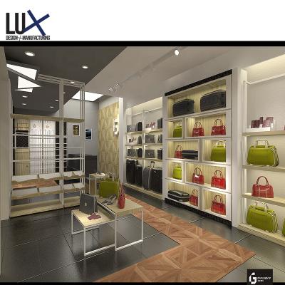 China Eco - Friendly Customized Tailor Shop Interior Design Decoration Store With Display for sale