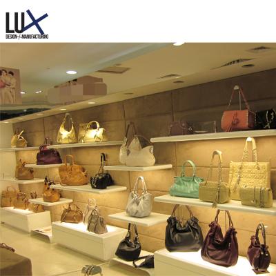 China Best Selling Eco-friendly Modern Leather Handbag Shop Display Cabinet Showcase for sale