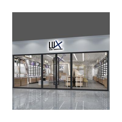 China LUX Design Fashion Optical Shop Display with Optical Shop Decoration 5 Years Quality Warranty for sale