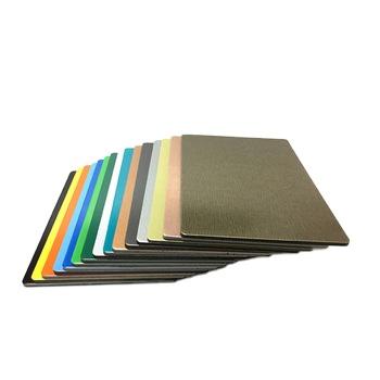 China Standard Size Fireproof Aluminum Plastic Composite Panel 1.22m*2.44m ACP Sheet Color Coated Aluminum Plastic Composite Panel for sale