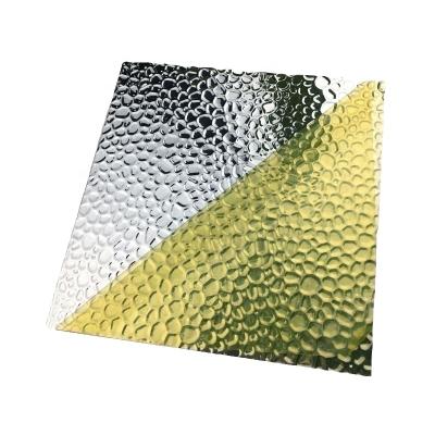 China Construction industries hammer mirror embossed reflective aluminum sheet embossed aluminum sheet to light reflector for sale