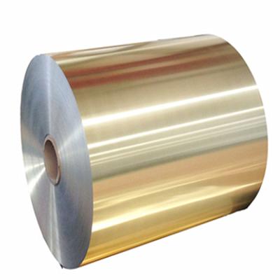 China Flooring / Decoration Contrution China Supplier Blue Gold White Color Coated Aluminum Foil To Duct Insulation Material for sale