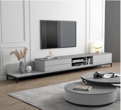 China Modern Design Extendable TV Stand Cabinet For Villa Or Apartment Furniture for sale