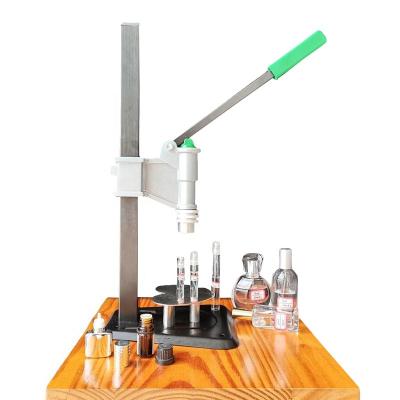 China Operation Manual Perfume Glass Bottle Machine Manual Perfume Crimping Capper Capping Machine for sale