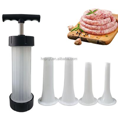 China Viable Homemade Manual Sausage Maker Sausage Stuffer Meat Filling Machine Quick Kitchen Sausage Stuffer Tool for Household Use for sale