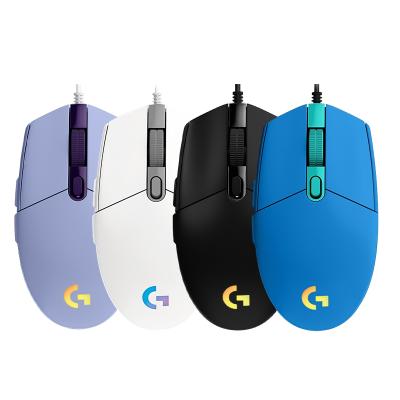 China Game Logitech G102 Wired Optical Gaming Mouse G102 G203 Gaming Mouse Brand Logitech Mouse For PC for sale