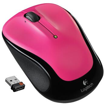 China Logitech M325 Receiver 2.4G Wireless Mouse Computer Mouse Eco-friendly Red Symmetrical Wireless Mouse Desktop for sale