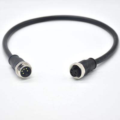 China Industrial Manufacturers High Cost Performance Stable PVC 5 Pin Plug Connector ip67 7/8 Cable for sale