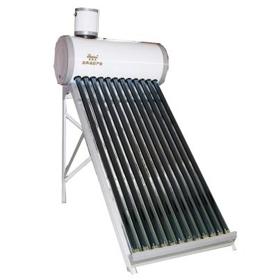 China Outdoor Portable Solar Heating Systems Jiadele Small Hot Water Tank No--Pressurized Solar Water Heater for sale