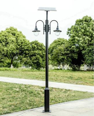 China Residential / Garden Outdoor European Style Waterproof LED Garden Light Antique Street Light Top Post Light for sale