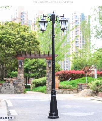 China Garden & Road 5 Years Warranty Die Casting Aluminum Garden Lamp Poles LED Light Waterproof Outdoor Garden Lights for sale