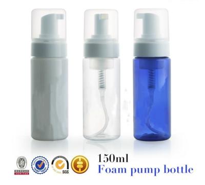 China 60ml 100ml leeren das HAUSTIER Schaum-Pumpflasche-kosmetische Plastikhandseifen-heiße Stempeln zu verkaufen