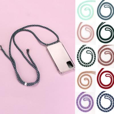 China For Galaxy S22 Strap Cord Chain Phone Case For Samsung Galaxy S21 S21Ultra Plus Necklace Lanyard Case Cover For Samsung A12 A32 A42 Soft Case for sale