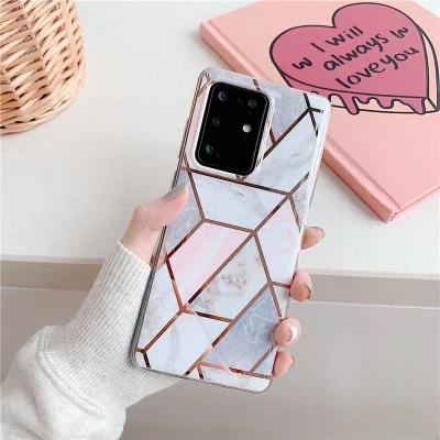 China For Galaxy S22 2022 Phone Case IMD Cover Silicon Marble Coque For Samsung S22 S22 plus S22 Ultra Colorful Soft Back Cover for sale