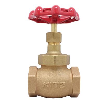 China General Japan KITZ origin pn20 cast bronze globe valve for water oil for sale