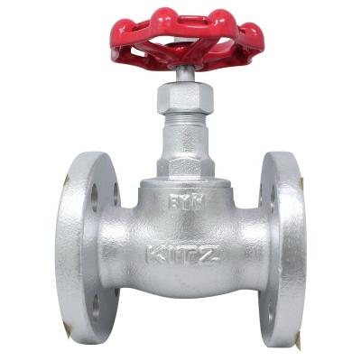 China KITZ General Brand Originated From Japan 10SJBF 10K Ductile Iron Globe Valves With Disc Flanged Ends For Steam for sale