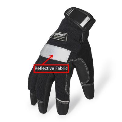 China Breathable Custom Design BSCI Factory Price Microfiber Synthetic Leather Daily Work OEM Service Work Gloves for sale